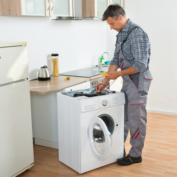 can you walk me through the steps of troubleshooting my washer issue in Montgomery County MD